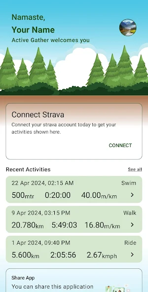 Active Gather App Screenshot 1